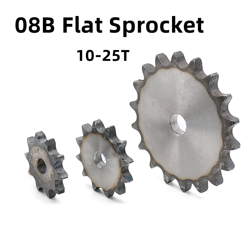 Chain Sprocket Set - 1 قطعة 08b ضرس سلسلة مسطحة
